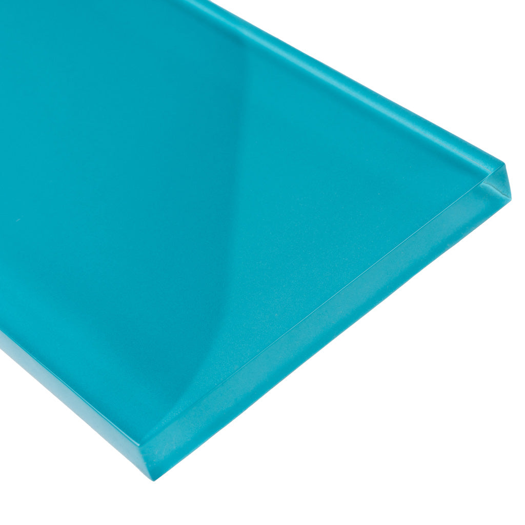 Sapphire Blue 3x6 Glossy Subway Glass Tile (40 pack, 5 sq ft/case)