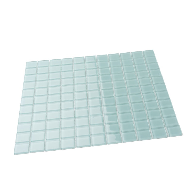 Blizzard Blue 12x12 Glossy Square Glass Mosaic Tile (10 pack, 9.67 sq ft/case)