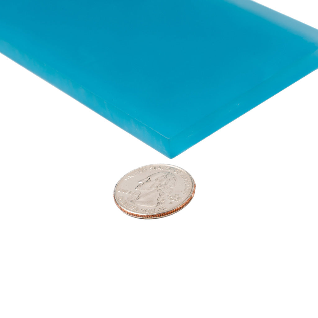 Cerulean Blue 3x6 Matte Subway Glass Tile (40 pack, 5 sq ft/case)