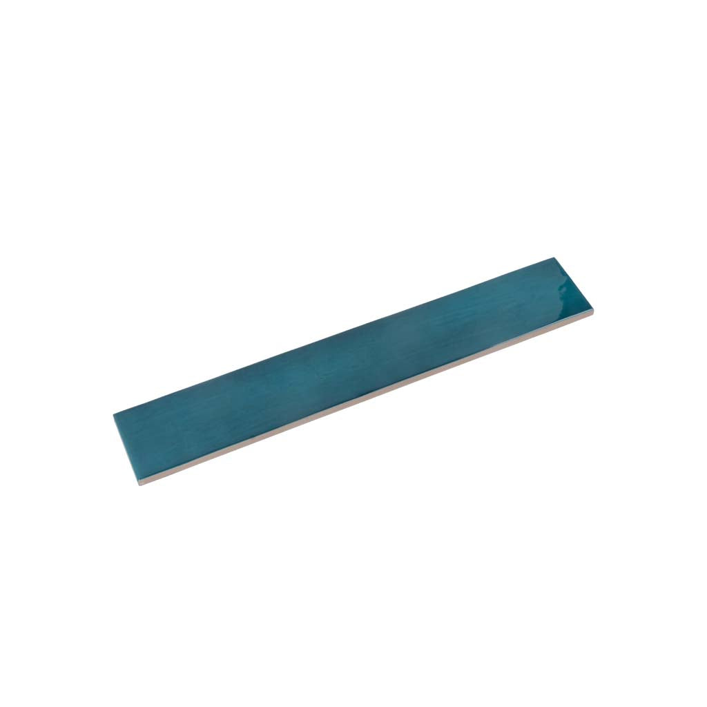 Teal Green 2.6x16 Glossy Ceramic Subway Tile (38 pack, 10.76 sq ft/case)