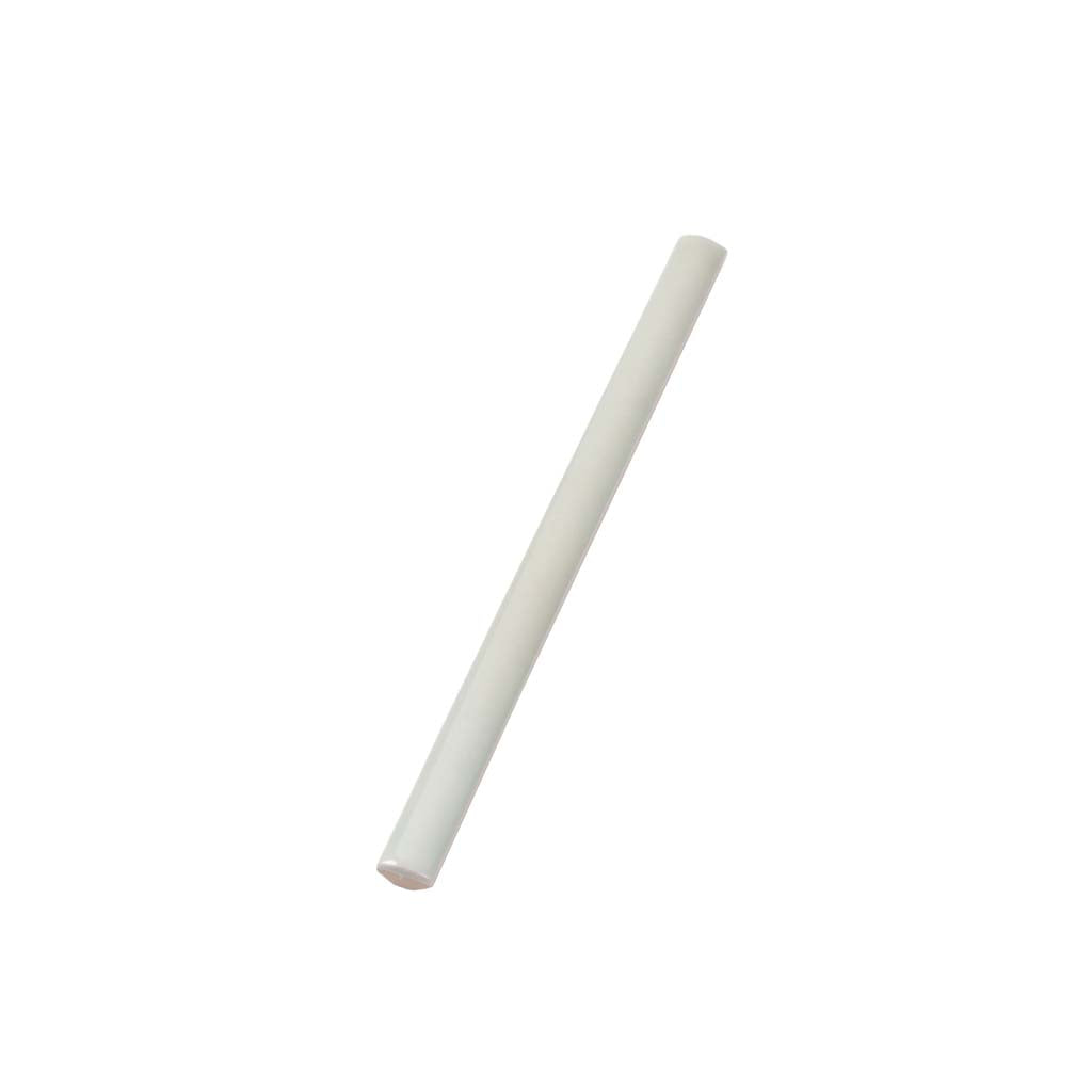 Tea Green 0.5x8 Glossy Ceramic Pencil Tile Trim (10 pack, 0.3 sq ft/case) - Sample