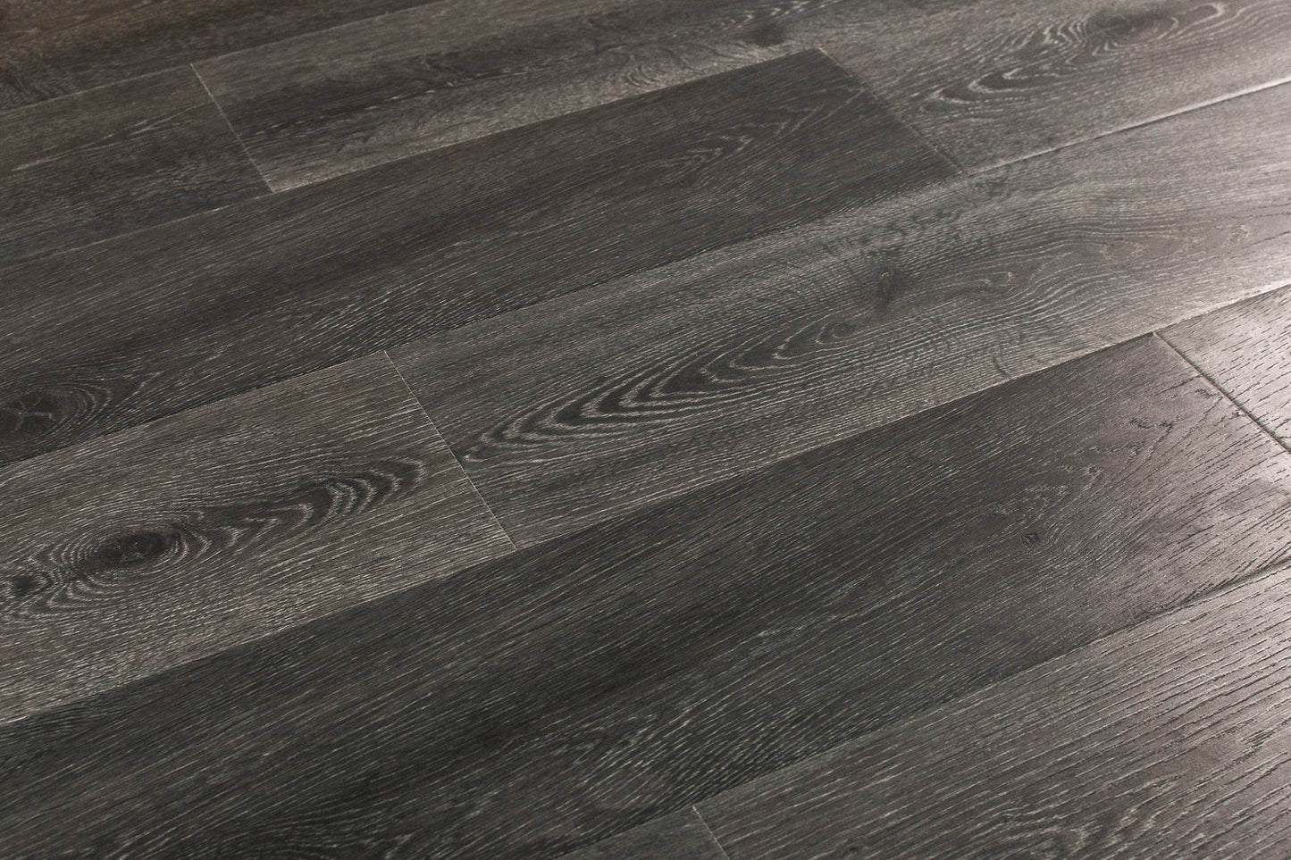 Cinder Textured/EIR 7.72"x72.83" Laminate Flooring 12.3mm - Foggy Gray