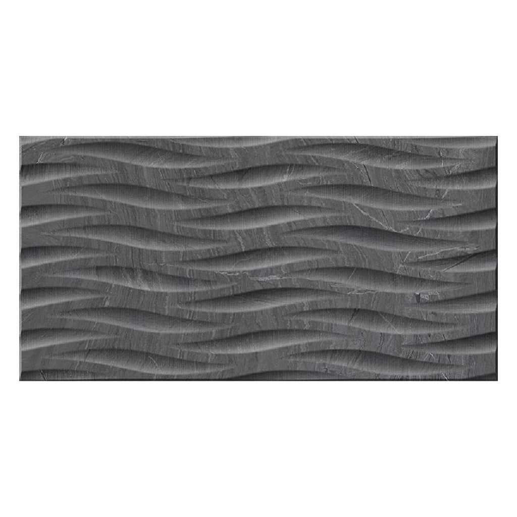 Coal Black 12x24 Matte Field Porcelain Tile (5 pack, 10.763 sq ft/case)