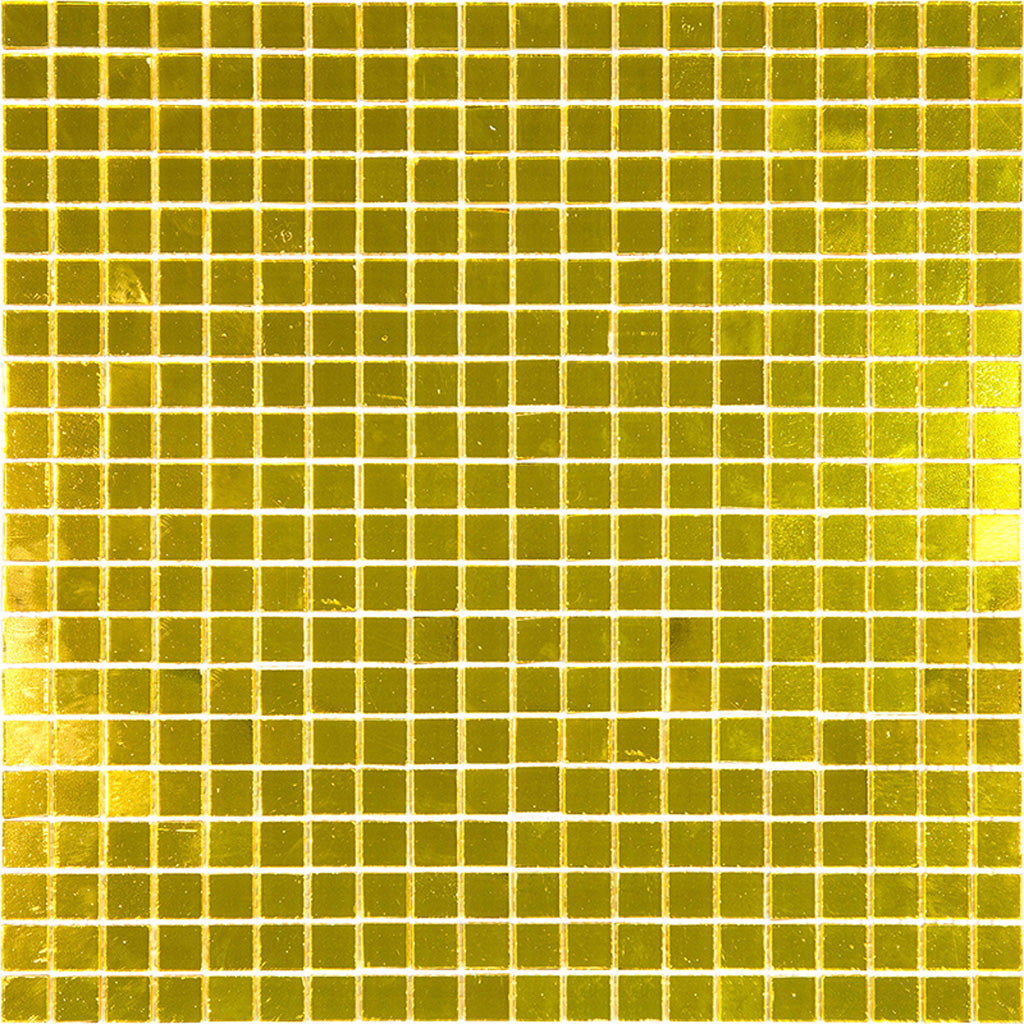 Honey Gold 12x12 Glossy Uniform Square Glass Mosaic Tile (20 pack, 18.69 sq ft/case)