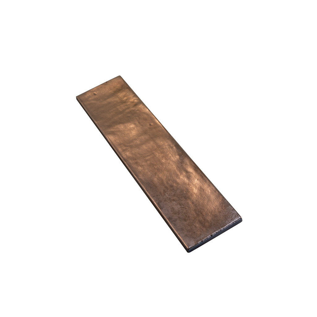 Bronze 2.5x10 Matte Ceramic Subway Tile (30 pack, 5.06 sq ft/case) - Sample