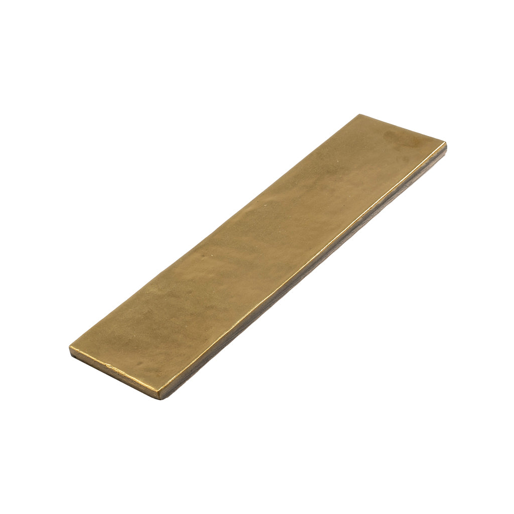 Golden Ochre 2.5x10 Matte Ceramic Subway Tile (30 pack, 5.06 sq ft/case) - Sample