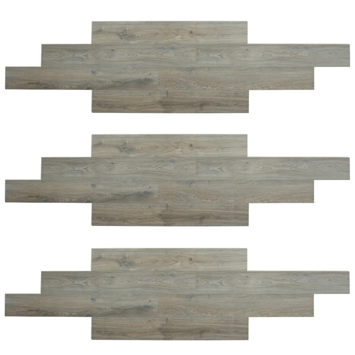 Green Touch Flooring premium collection vinyl flooring 48x7 Country Side Oak WF8602 product shot multiple planks topview