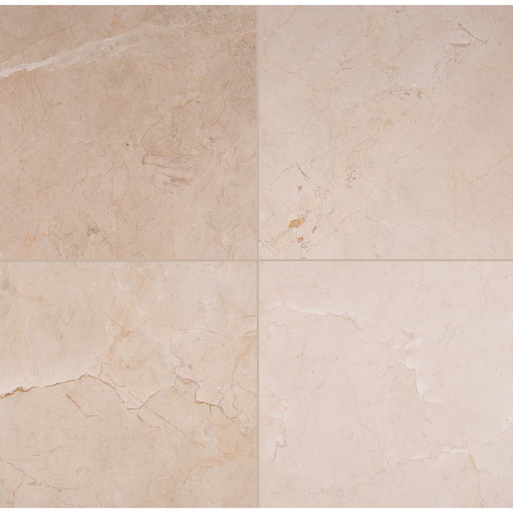 MSI Crema Marfil Select Marble Wall and Floor Tile 18"x18"