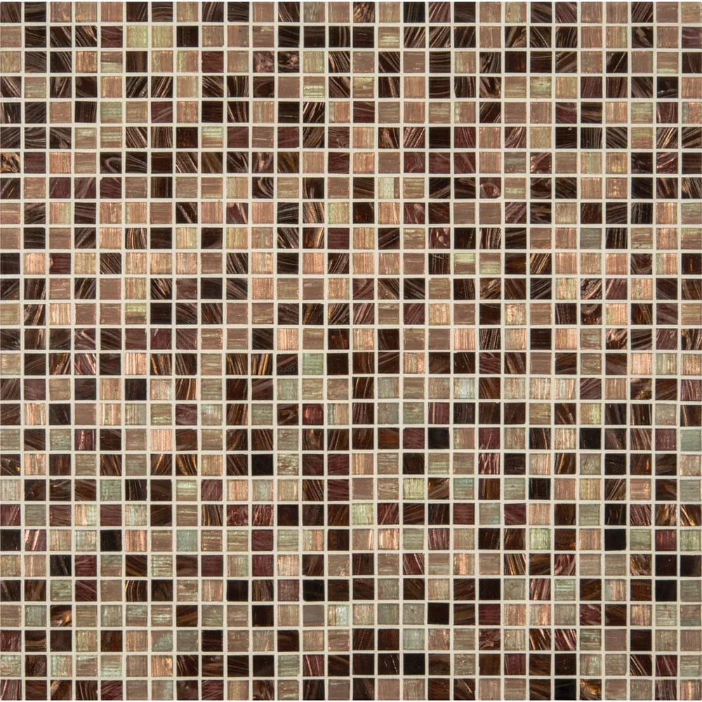 MSI Treasure Trail Iridescent Glass Mosaic Tile 12"x12"