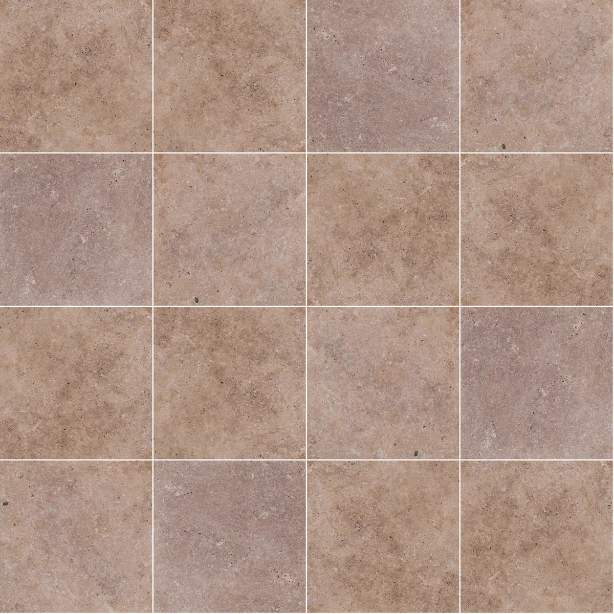 MSI Tuscany Walnut Tumbled Travertine Paver - 24"x24"