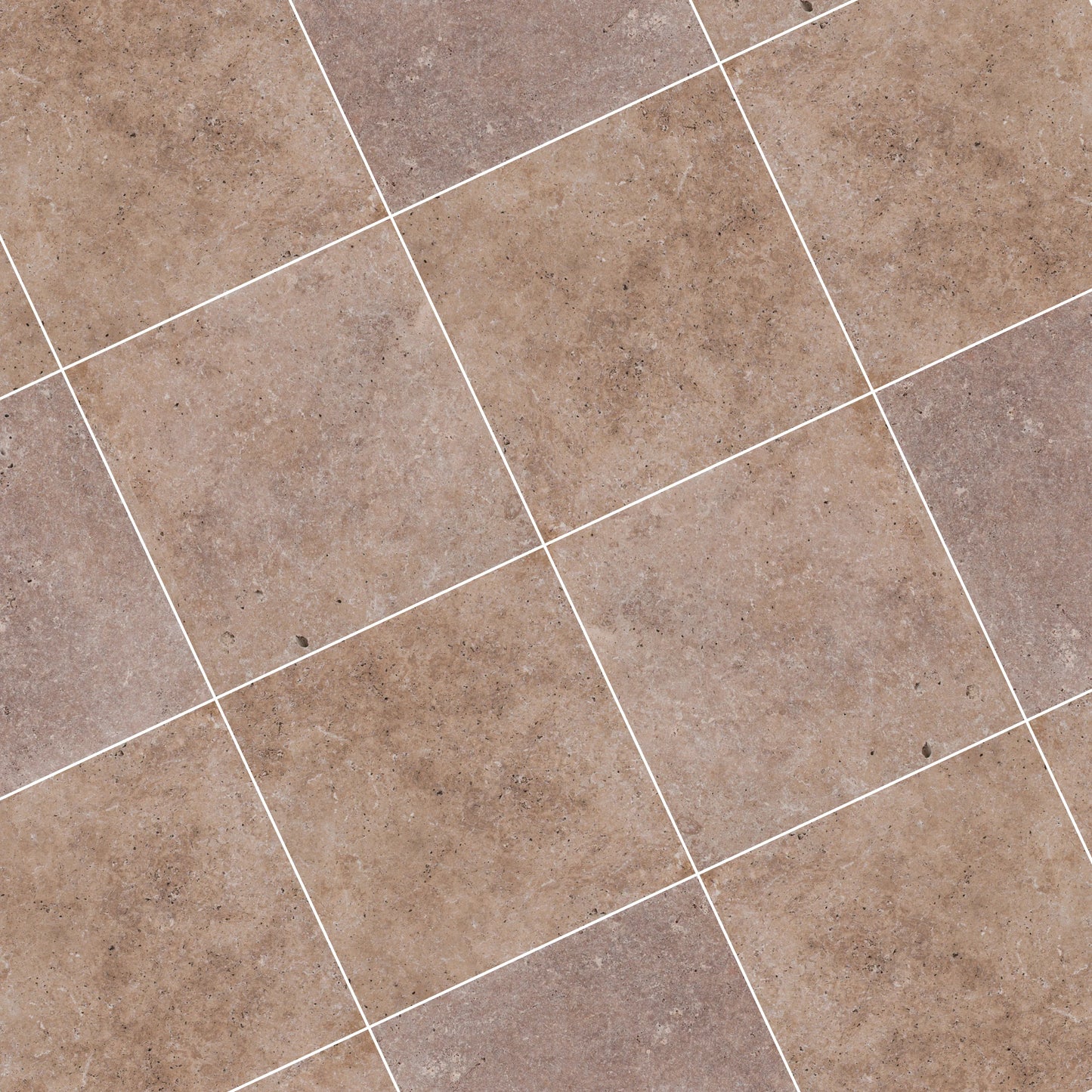 MSI Tuscany Walnut Tumbled Travertine Paver - 24"x24"