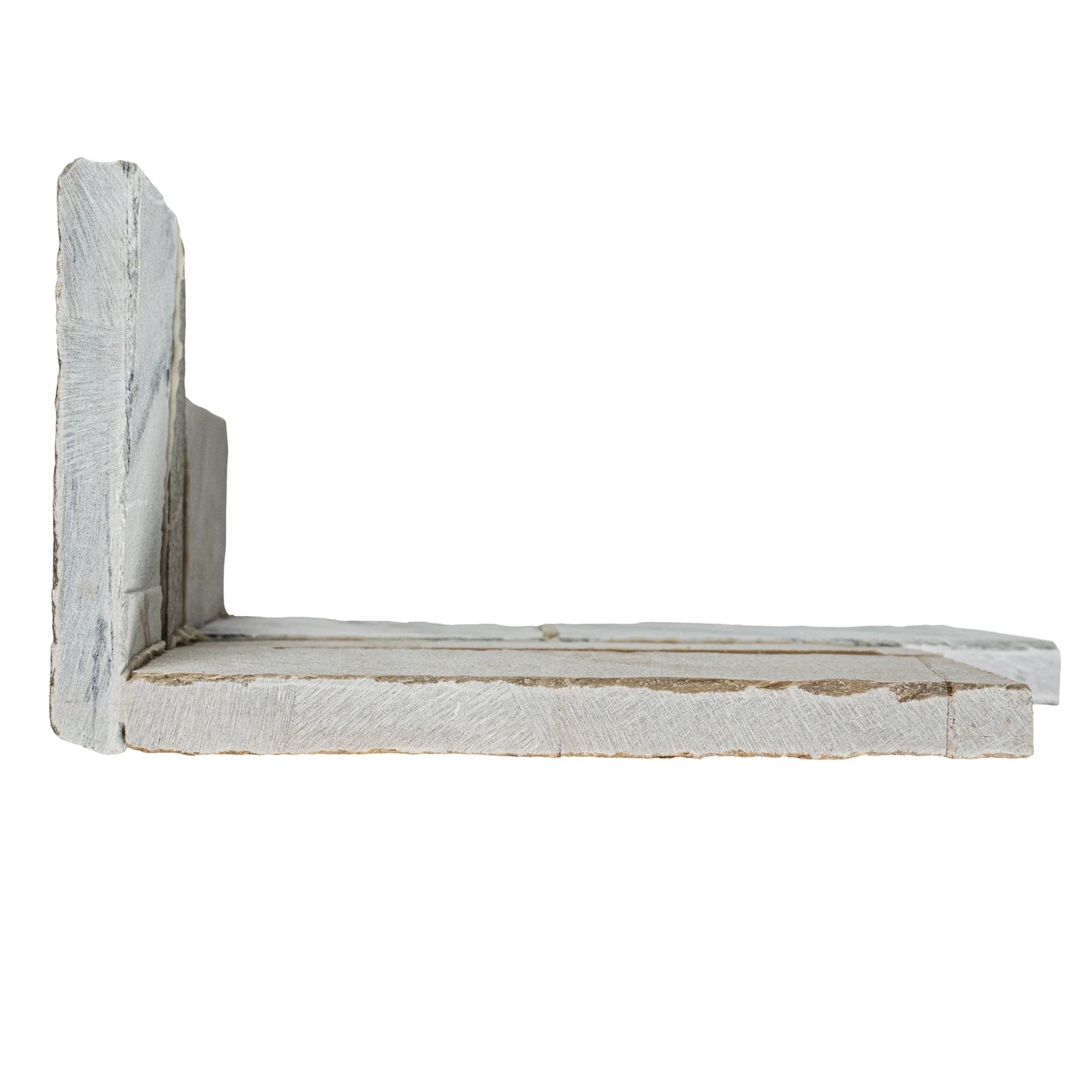 MSI XL Rockmount Golden Honey Splitface Quartzite Ledger Panel Corner 9"x18"