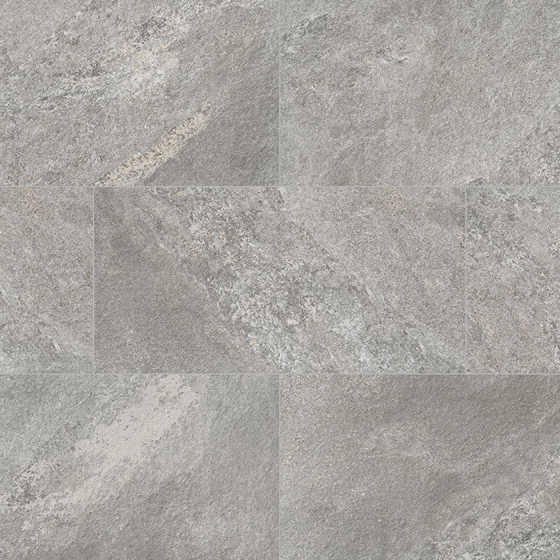 MSI Quarzo Gray Matte Anti-Slip Porcelain Pavers - Arterra Collection