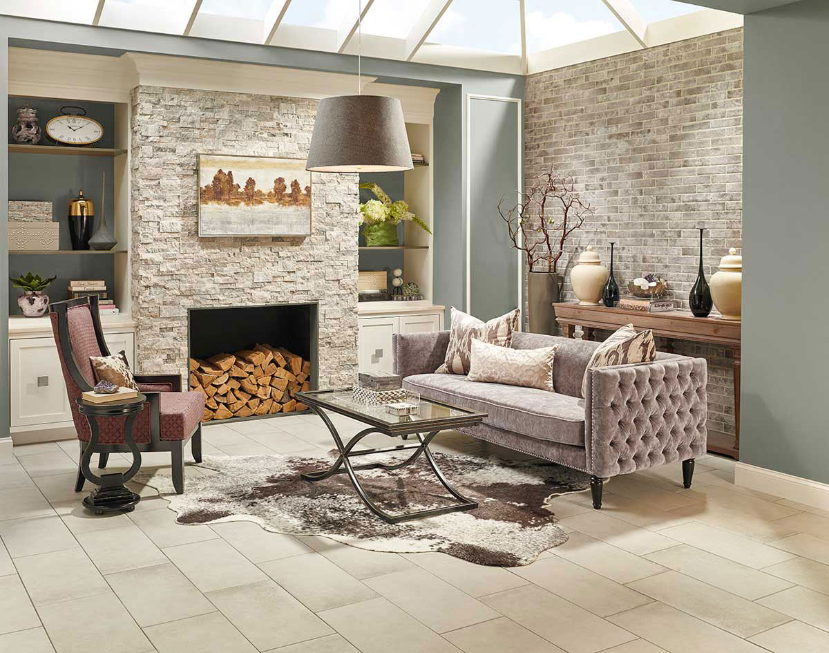 MSI Brickstone Taupe Brick Porcelain Wall and Floor Tile