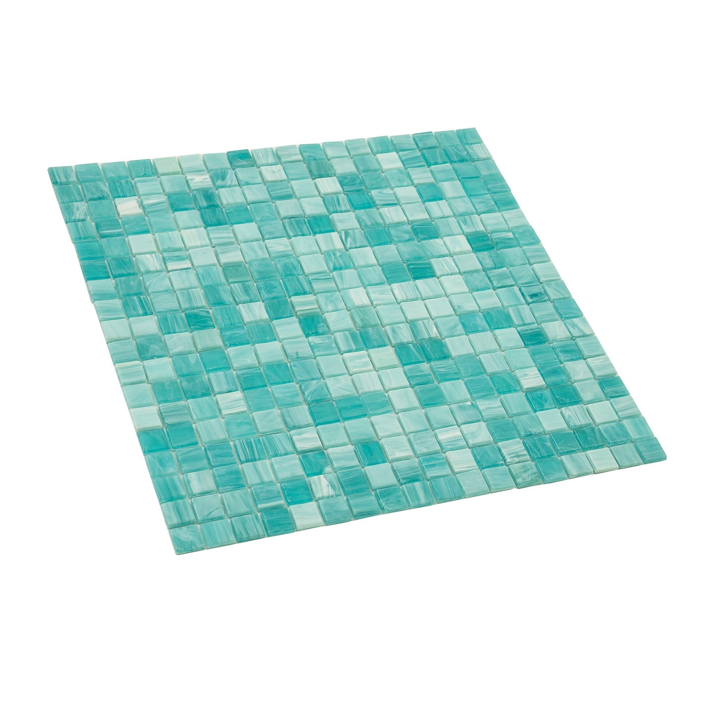 Aqua Green 12x12 Glossy Uniform Square Glass Mosaic Tile (20 pack, 18.69 sq ft/case)