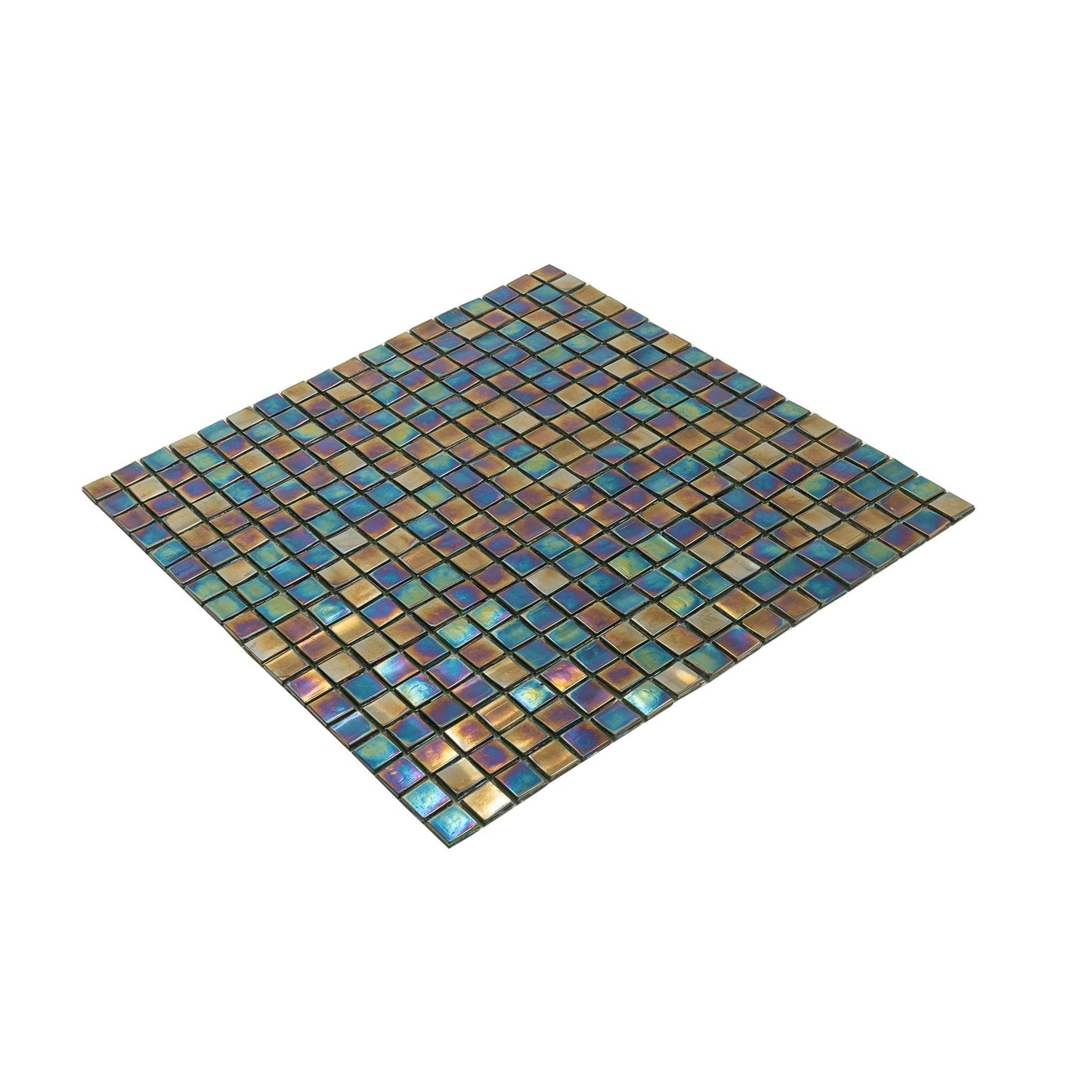 Rainbow Green 12x12 Glossy Uniform Square Glass Mosaic Tile (20 pack, 18.69 sq ft/case)