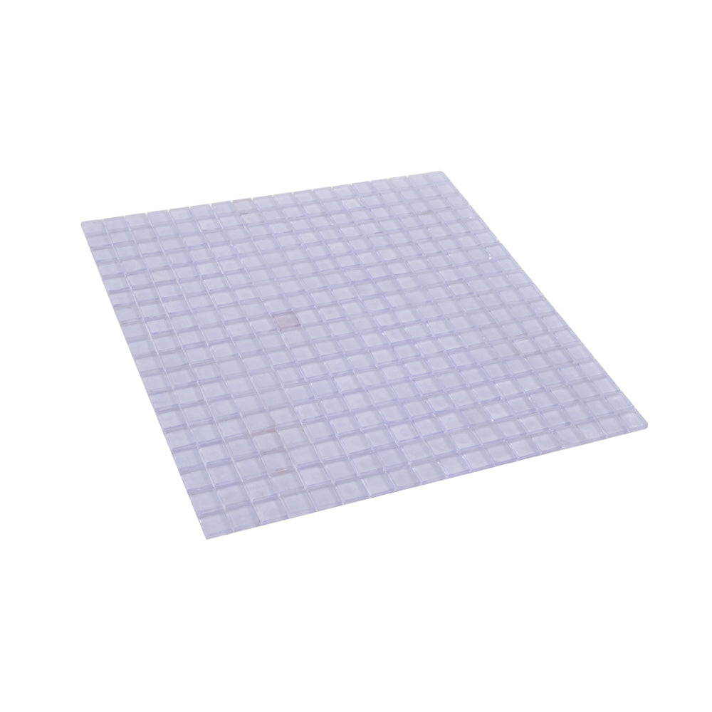 Floral Purple 12x12 Glossy Uniform Square Glass Mosaic Tile (20 pack, 18.69 sq ft/case) - Sample