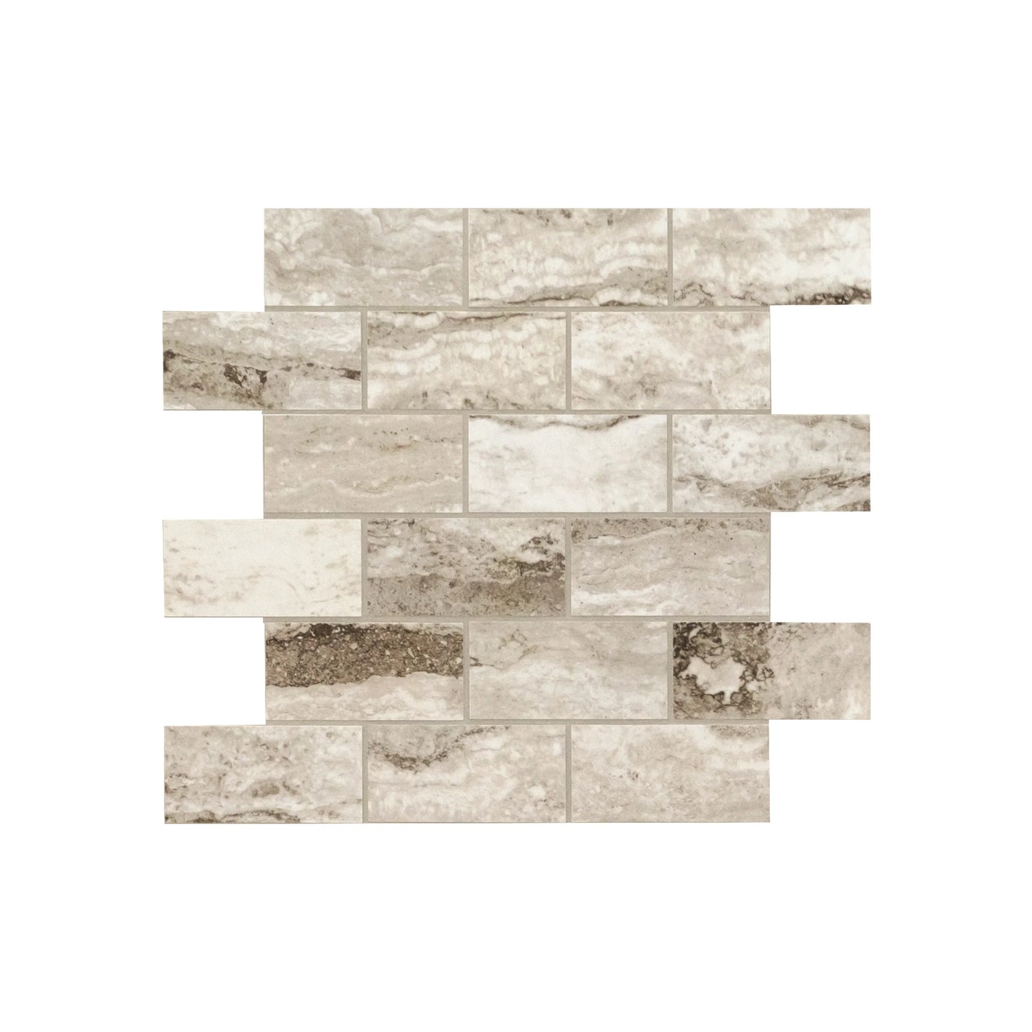 MSI Bernini Camo Mosaic Porcelain Backsplash Wall and Floor Tile