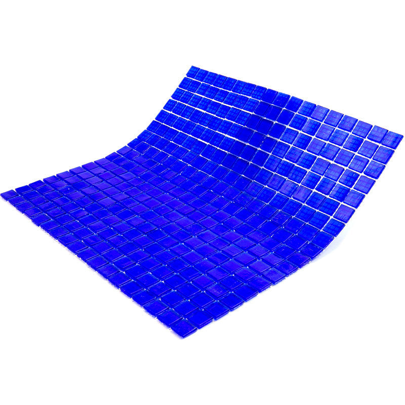 Cobalt Blue 12x12 Glossy Uniform Square Glass Mosaic Tile (20 pack, 18.69 sq ft/case)