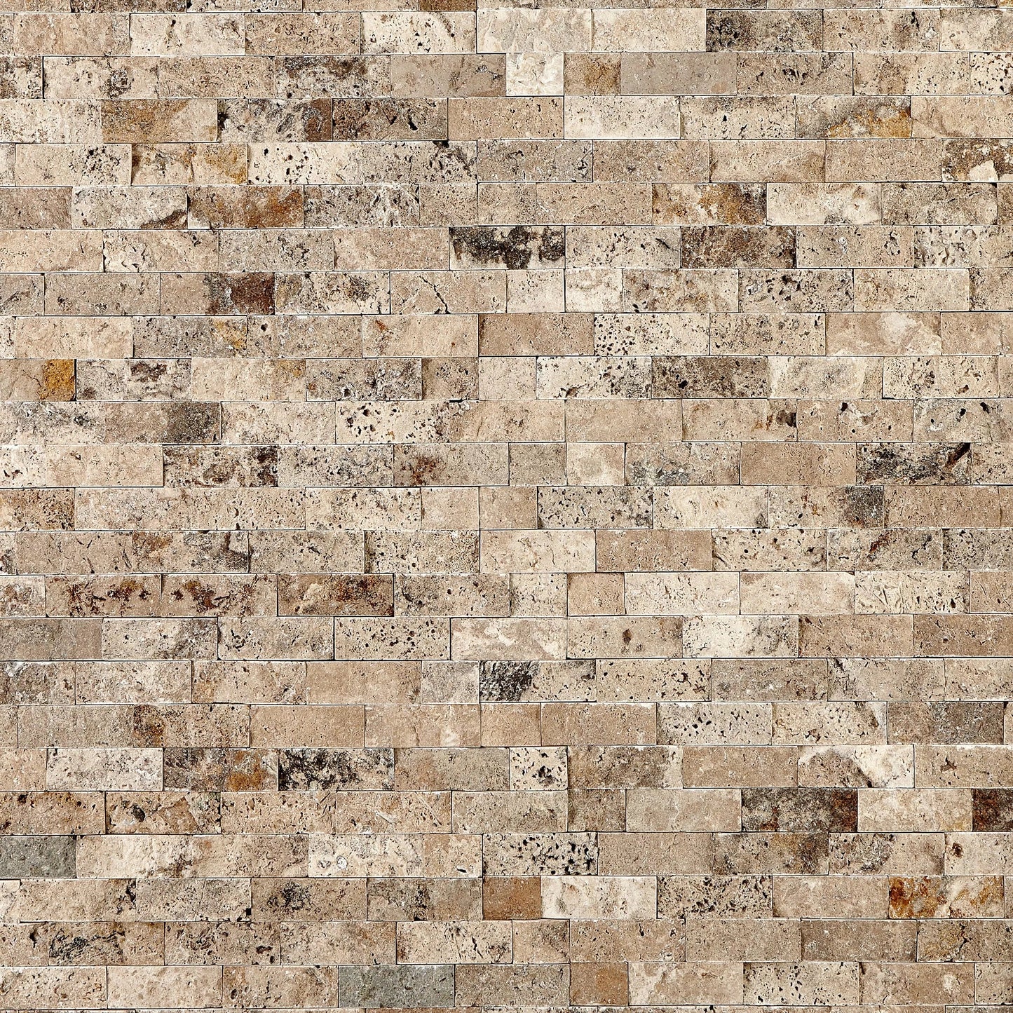 Philadelphia Split-face Travertine 3D Ledger Panel 6"x24" – Full Truckload
