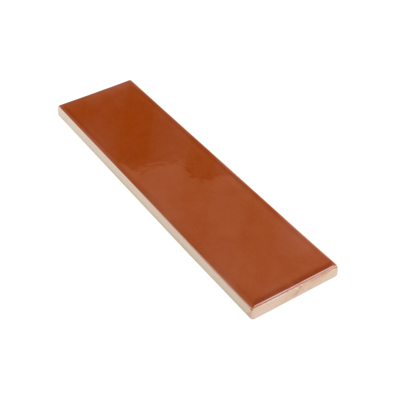 Red 2x8 Glossy Ceramic Subway Tile (50 pack, 5.38 sq ft/case) - Sample