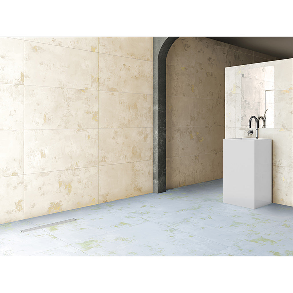 Light Beige 24x24 Natural Square Porcelain Large Format Tile (4 pack, 15.27 sq ft/case) - Sample