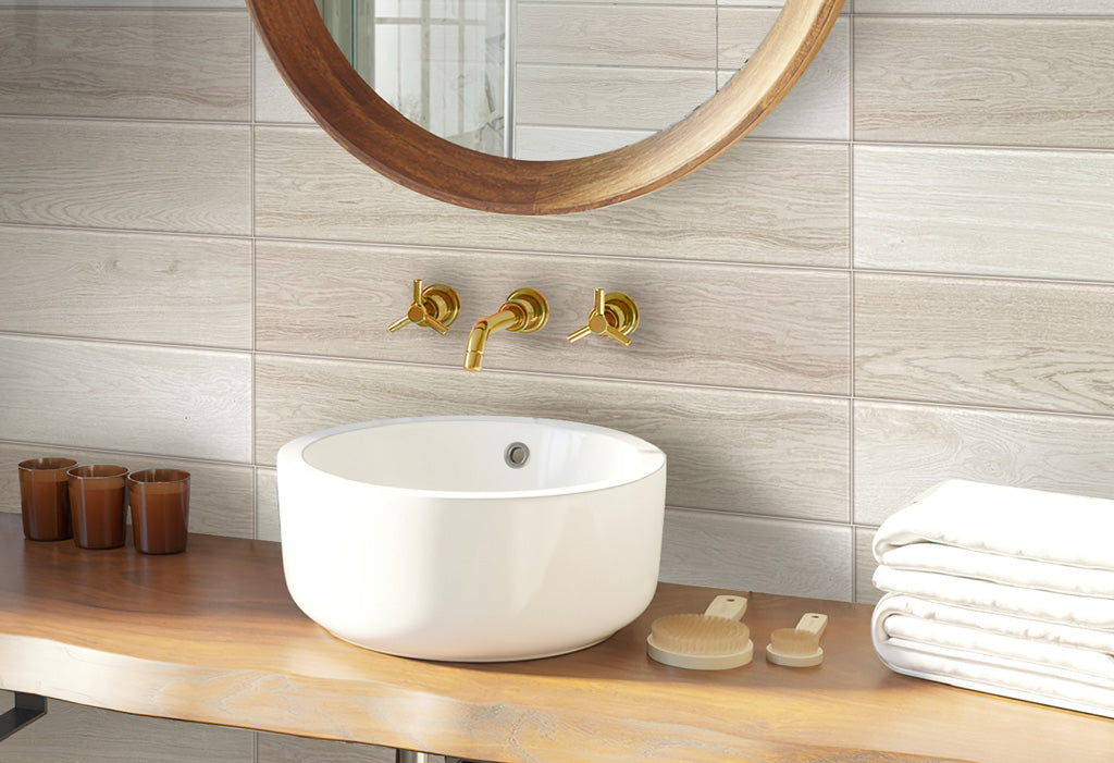 Beige 6x36 Matte Field Porcelain Tile (9 pack, 13.054 sq ft/case)