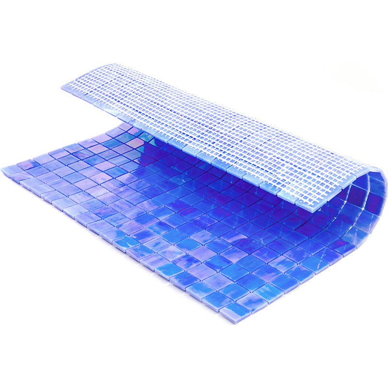 Rainbow Blue 12x12 Glossy Uniform Square Glass Mosaic Tile (20 pack, 18.69 sq ft/case)