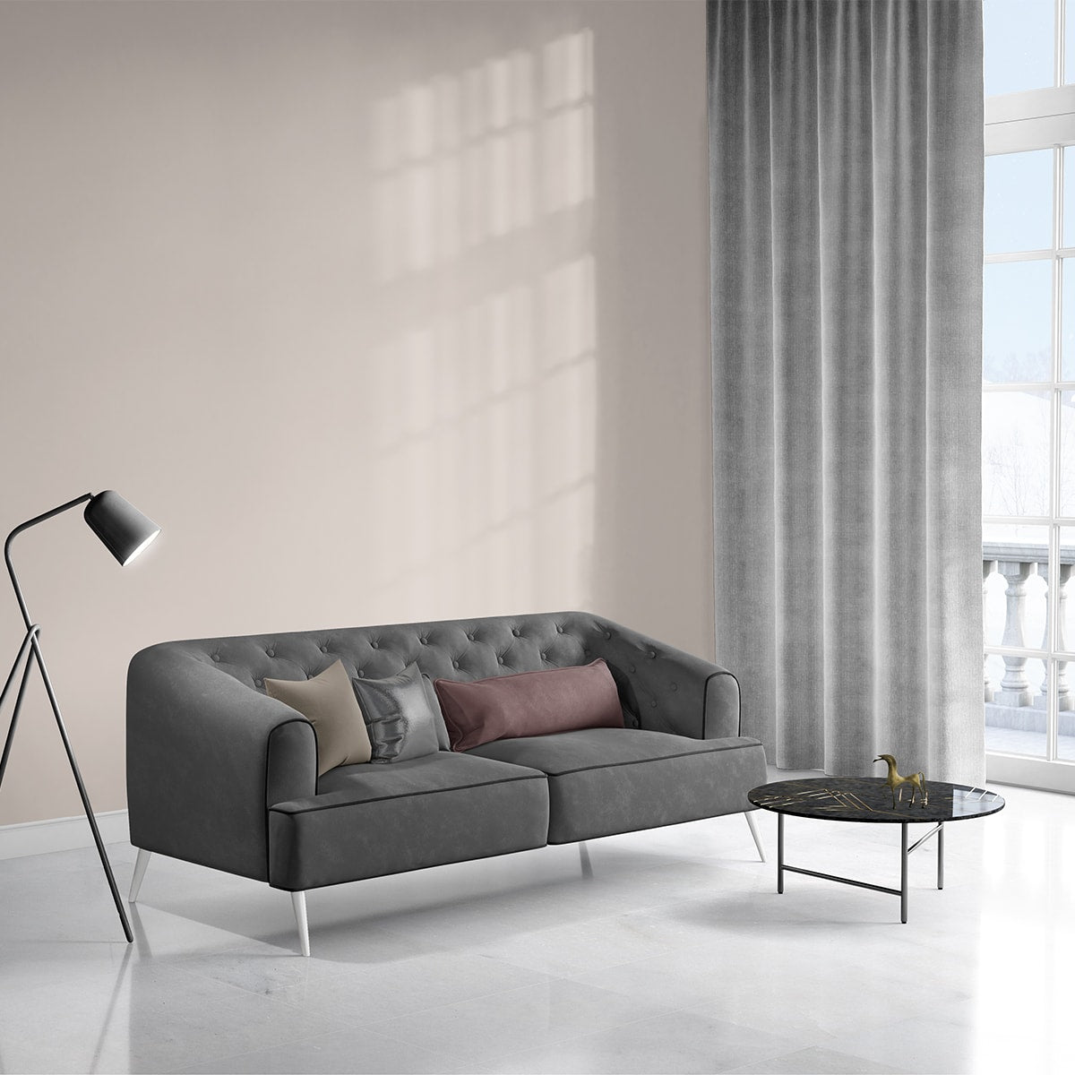 Carrara T Polished Marble Tile