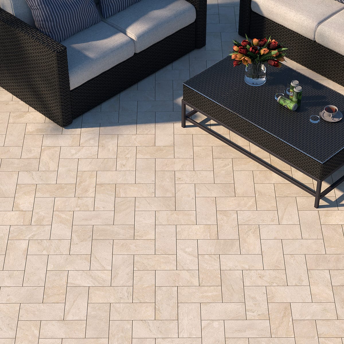 Royal Beige Textured Marble Tile