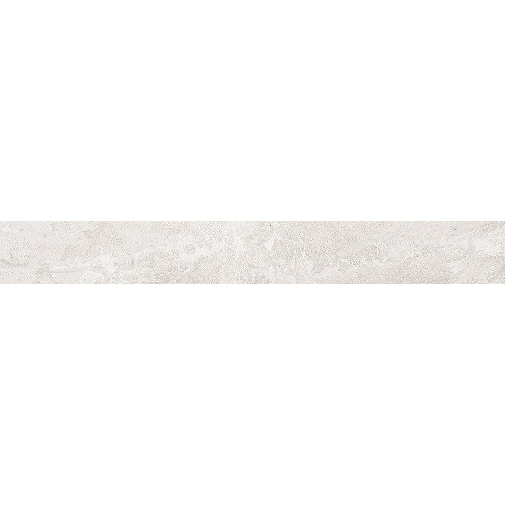 Melted Ice Matte Bullnose Concrete Look Porcelain Tile