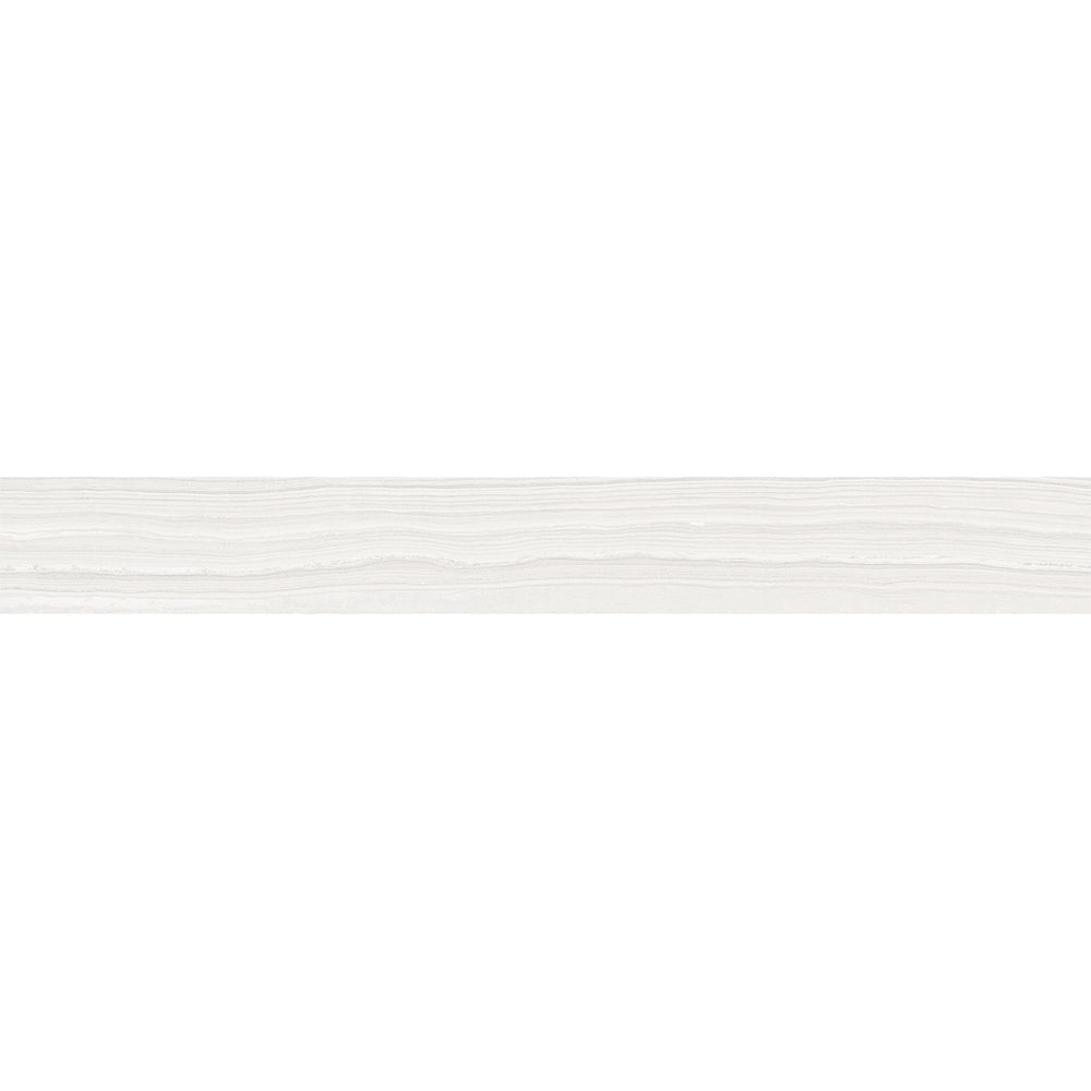Matrix Bright Matte Bullnose Fabric Look Porcelain Tile
