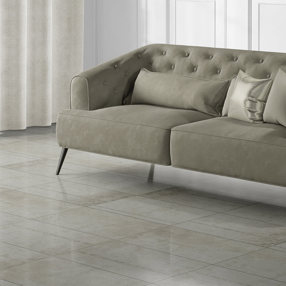 Brun Cafe Glazed Wood Look Porcelain Tile