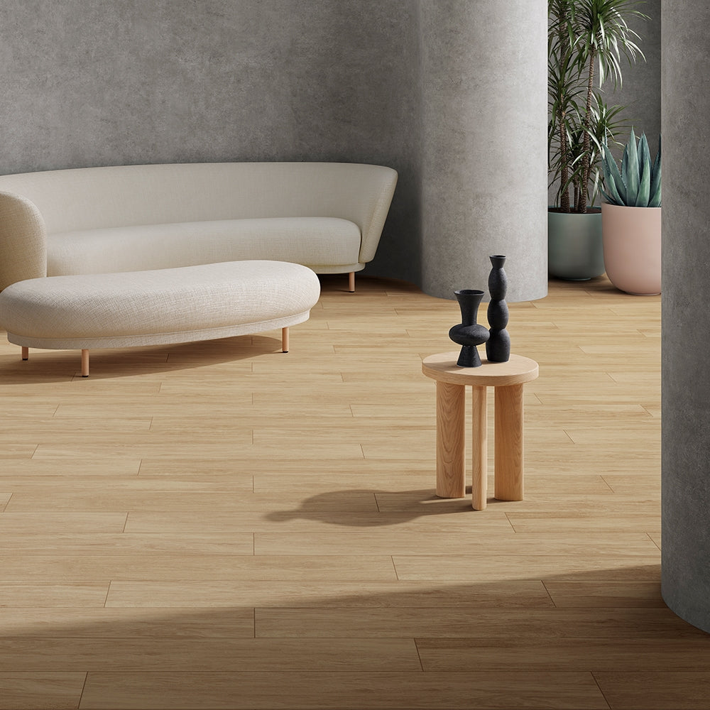 Le Sable Matte Wood Look Porcelain Tile