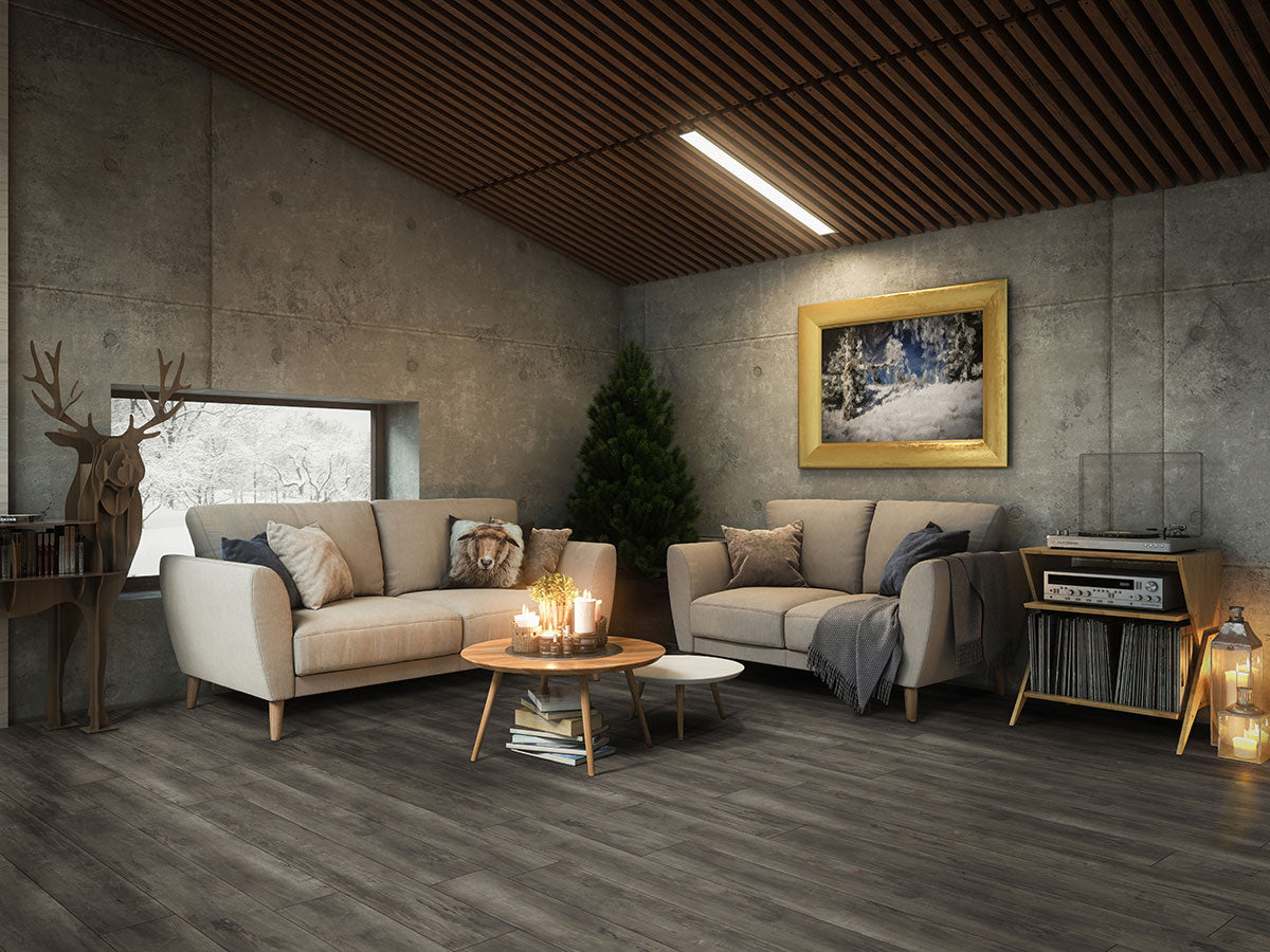 MSI Rigid Core Vinyl Flooring XL Cyrus Billingham 9"x60" - Everlife Collection