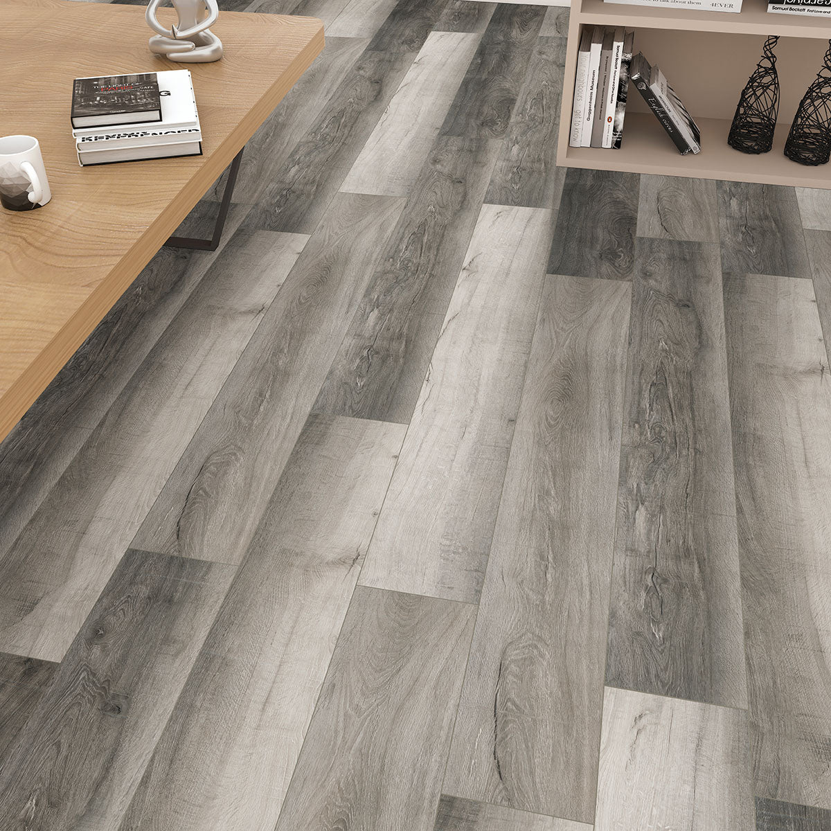 MSI Rigid Core Vinyl Flooring Prescott Bracken Hill 7"x48" - Everlife Collection