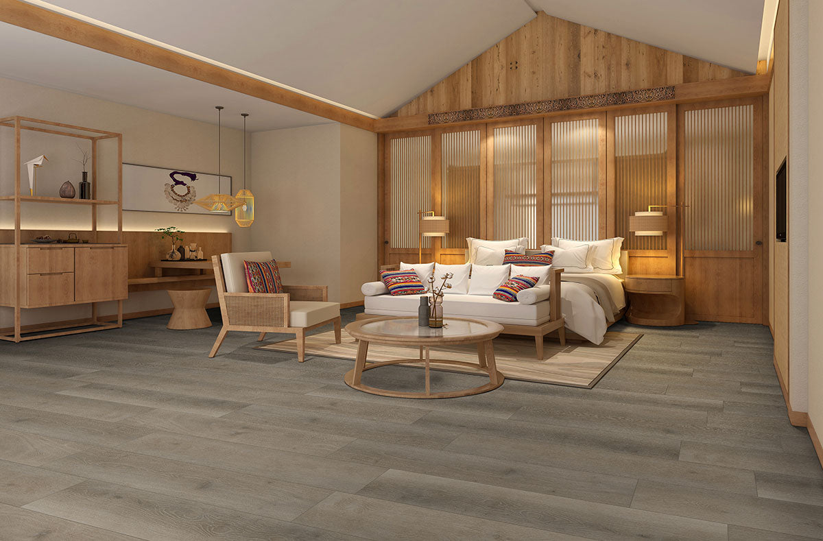 MSI Rigid Core Vinyl Flooring Prescott Cranton 7"x48" - Everlife Collection