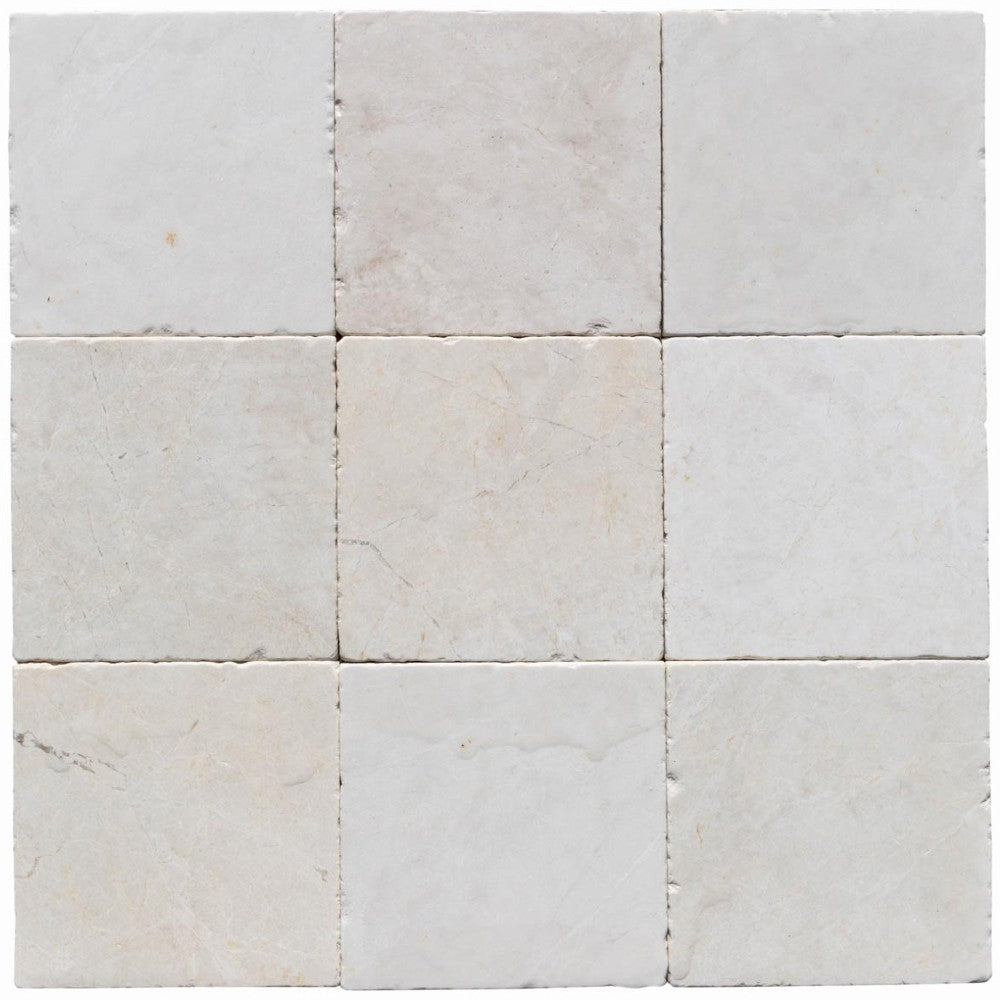 botticino cream super light marble tiles 8x8 SKU-20012415 product shot