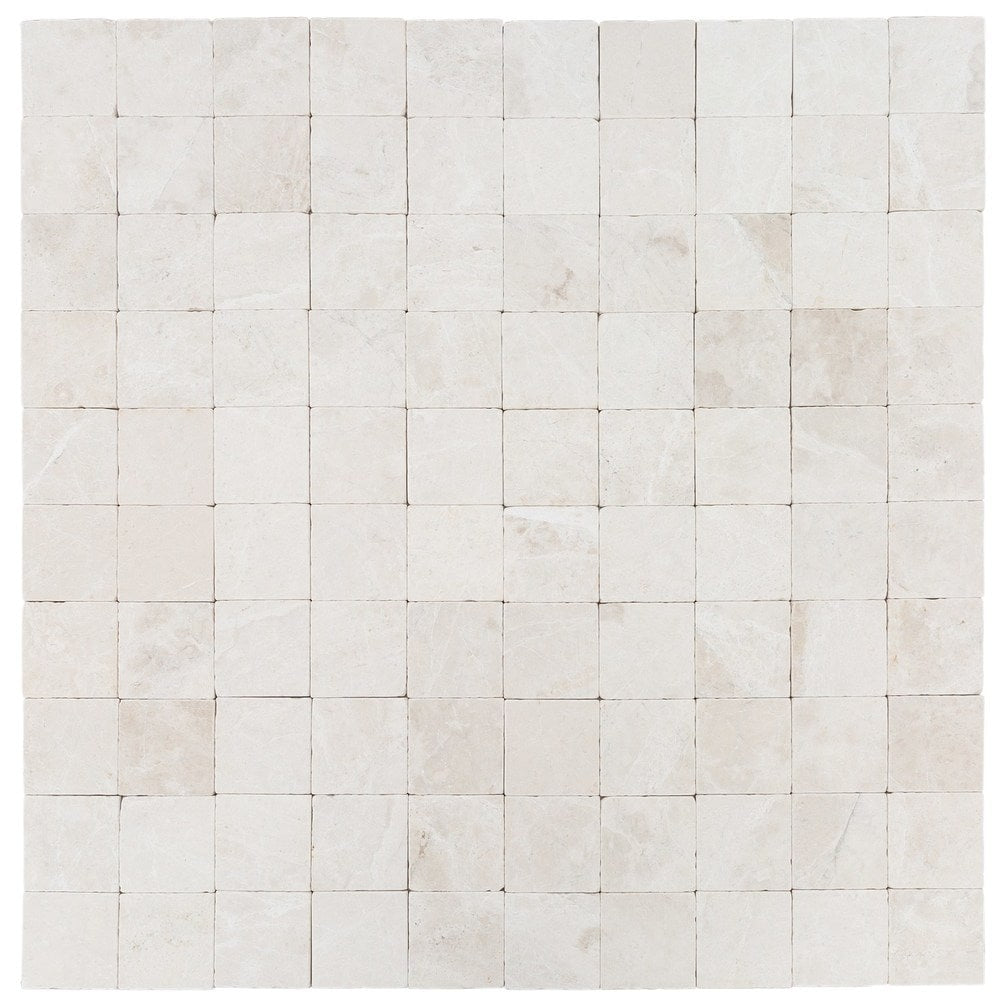 botticino cream super light marble tiles tumbled 6x6 SKU 20012414 product shot
