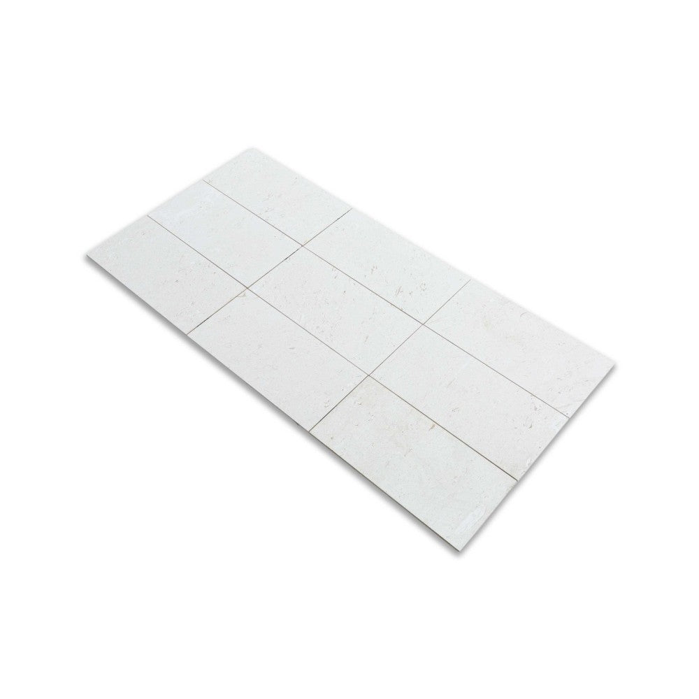 jerusalem bone limestone tile size 12"x24" surface honed SKU-10082943 product shot 9 piece set