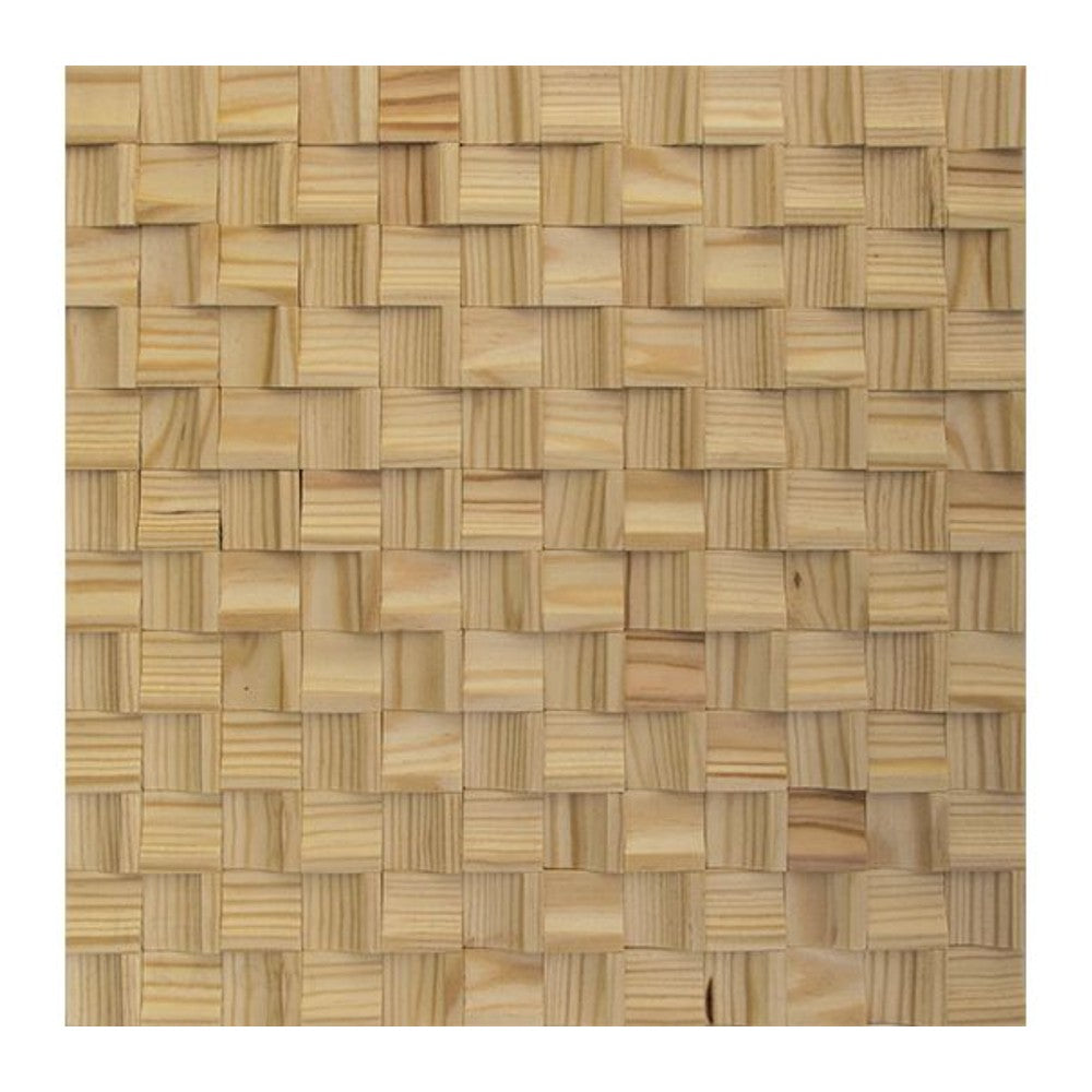 US Pine Pattern Design Wood Mosaic Tiles