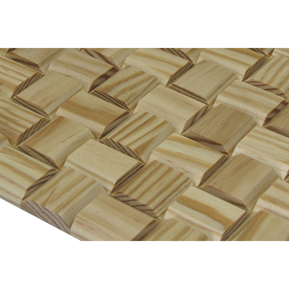 US Pine Pattern Design Wood Mosaic Tiles