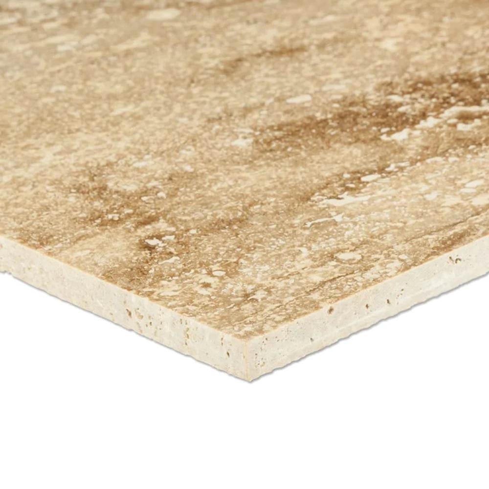 Walnut Vein-cut Travertine Floor and Wall Tile