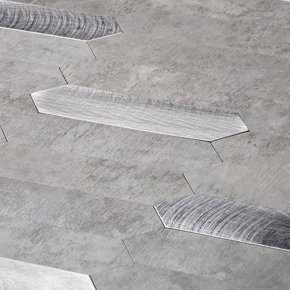 Gray 12x12 Honed Brick PVC Peel & Stick Tile (10 pack, 10 sq ft/case)