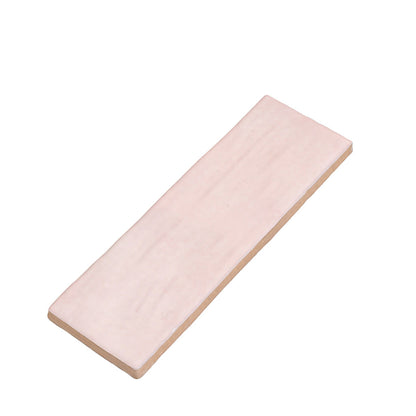 Pink 2.58 in. x 8 in. Polished Ceramic Subway Tile (5.38 sq ft/case)