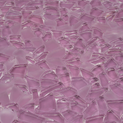 Orchid Pink 11x11 Glossy Matte Multi-shaped Glass Mosaic Tile (5 pack, 4.36 sq ft/case)