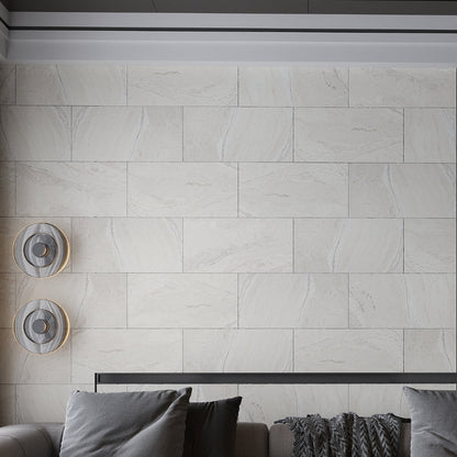 Stone Beige 12x24 Matte Porcelain Large Format Tile (6 pack, 11.62 sq ft/case)