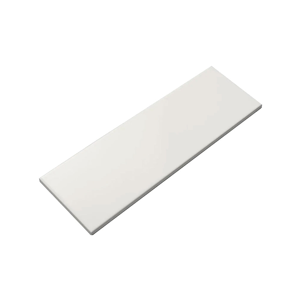 White 4x12 Matte Ceramic Subway Tile (34 pack, 10.4 sq ft/case)