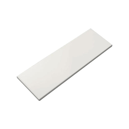 White 4x12 Matte Ceramic Subway Tile (34 pack, 10.4 sq ft/case)