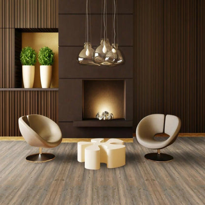 Edulis 22mil Heavy Duty Wear Layer SPC Vinyl Rigid Core 5.08mm Thick, 1mm IXPE Sound P - Pine Collection sitting view
